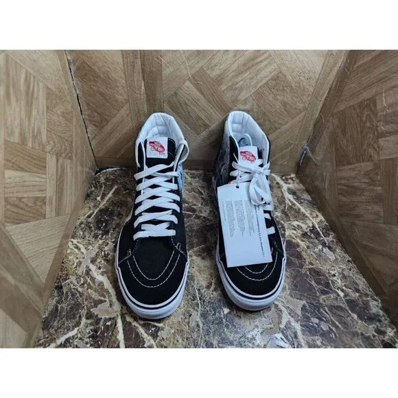 Brand New Vans Men's Off The Wall Skateboard Hi-top Fashion Shoes Size 10.  55
