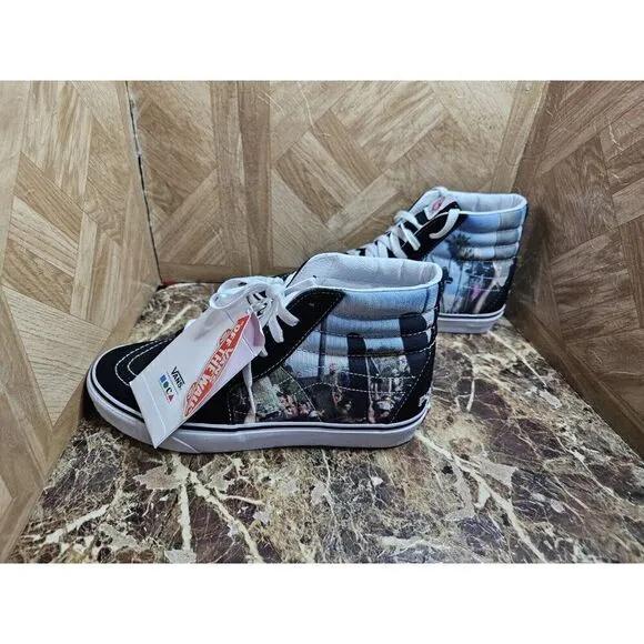 Brand New Vans Men's Off The Wall Skateboard Hi-top Fashion Shoes Size 10.  55