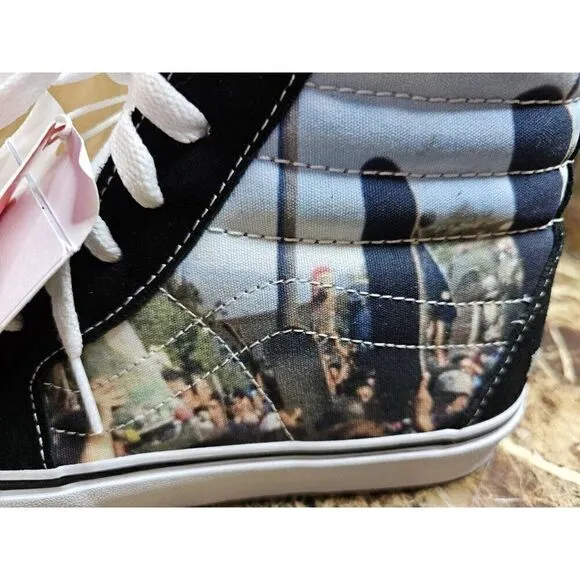 Brand New Vans Men's Off The Wall Skateboard Hi-top Fashion Shoes Size 10.  55