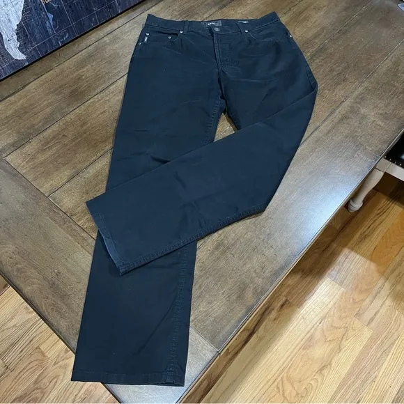 Brax Cooper Perma Black Five Pocket Pants 34x32