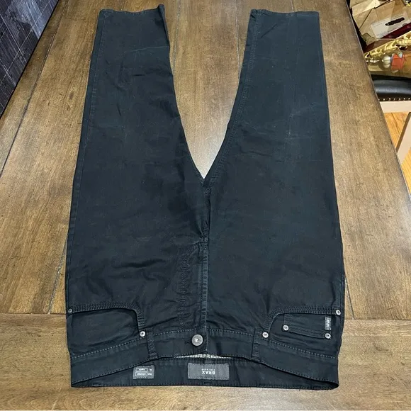 Brax Cooper Perma Black Five Pocket Pants 34x32