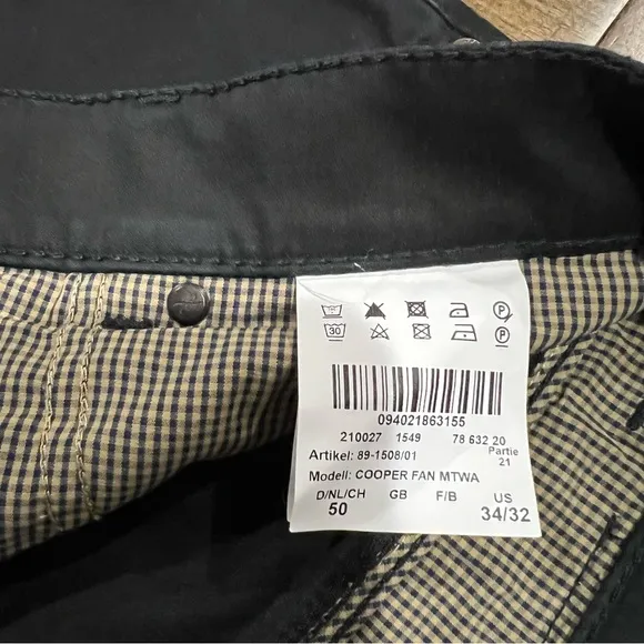 Brax Cooper Perma Black Five Pocket Pants 34x32