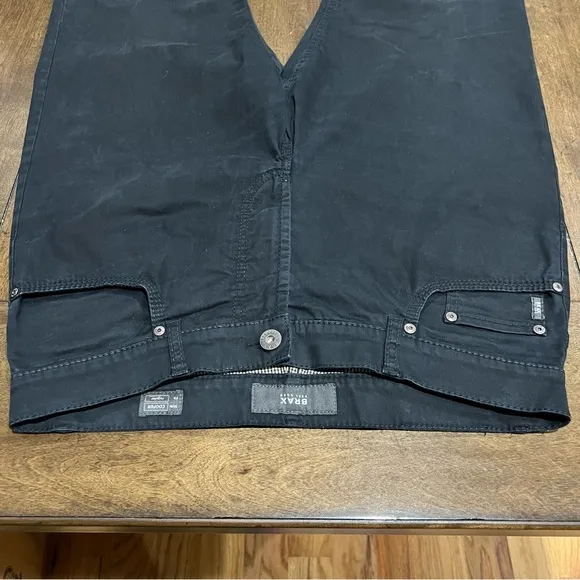 Brax Cooper Perma Black Five Pocket Pants 34x32