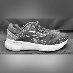 Brooks Glycerin 20 Women’s Running Shoes – Size 10.5 D Wide Black/Gray–Preowned