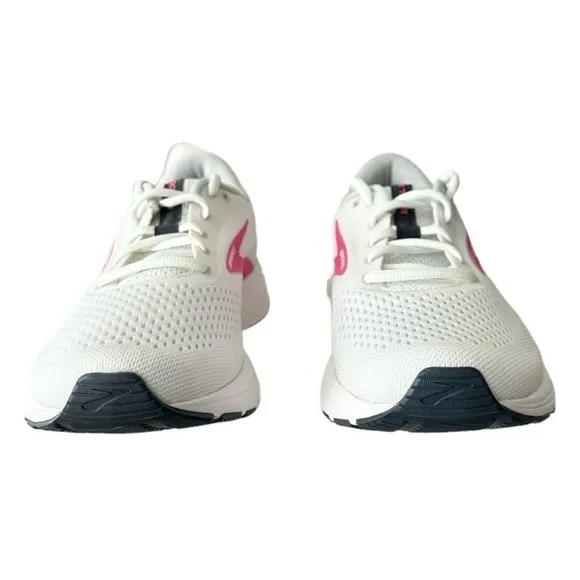 Brooks Signal 3 Women’s Running Shoes White Pink Size 9.5 B New 1203491B122