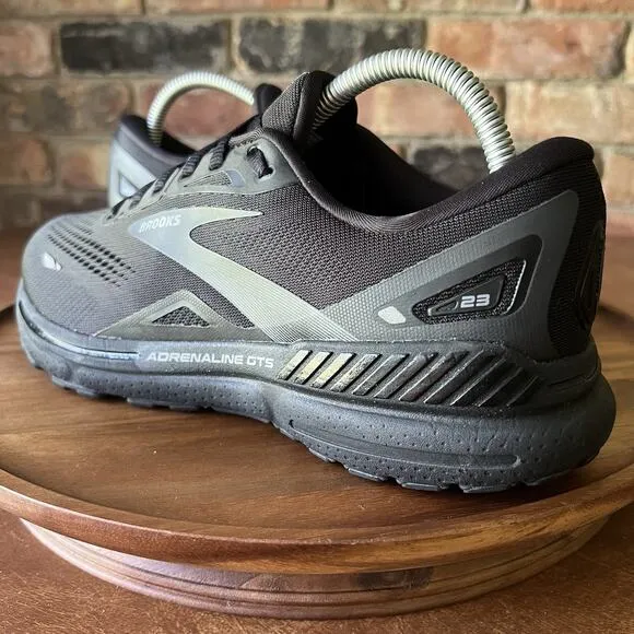 Brooks Women's Adrenaline GTS 23 Black Road Running Shoes Sneakers 8.5 D