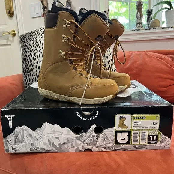 Burton BOXER Snowboard Boots Men's Size 11