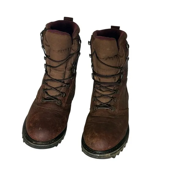 Cabela’s men steel toe boots size 11 D