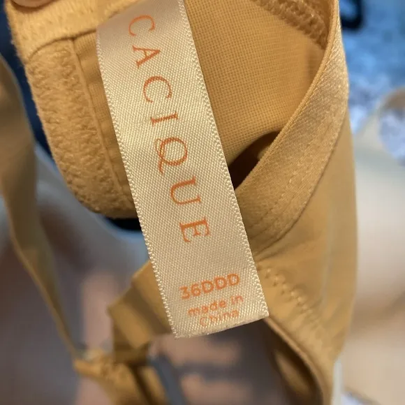 Cacique Simply Wire Free full coverage bra bundle of 5 size 36 DDD