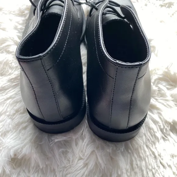 Calvin Klein Cam Smooth Calf Leather Chukka 10.5 Black