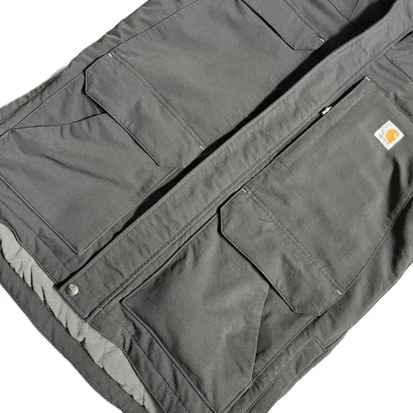 CARHARTT BLACK SUPER DUX RELAXED FIT INSULATED RAIN DEFENDER WINTER COAT SIZE S