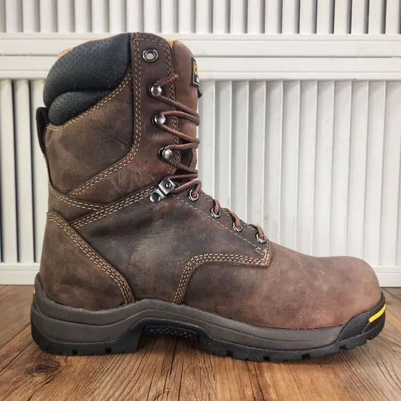 Carolina CA8521 8&quot; Waterproof 600g Insulated Broad Comp Toe Work Boots Mens 9 EE