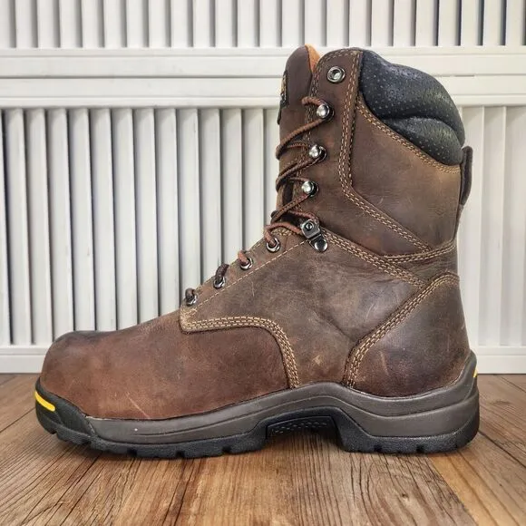 Carolina CA8521 8&quot; Waterproof 600g Insulated Broad Comp Toe Work Boots Mens 9 EE