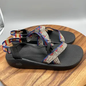 Chaco Ecotread Sandals Mens Size 12 Triangle Angora Adjustable Strap Walking