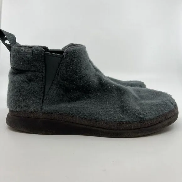 CHACO Revel Chelsea Boots Felted‎ Fleece Boots Men 9 SAMPLE Comfort