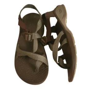 Chaco Sandals Flip Flops 12 Comfort Walking Hiking Green UPDRAFT 2 BULLOO Sweate