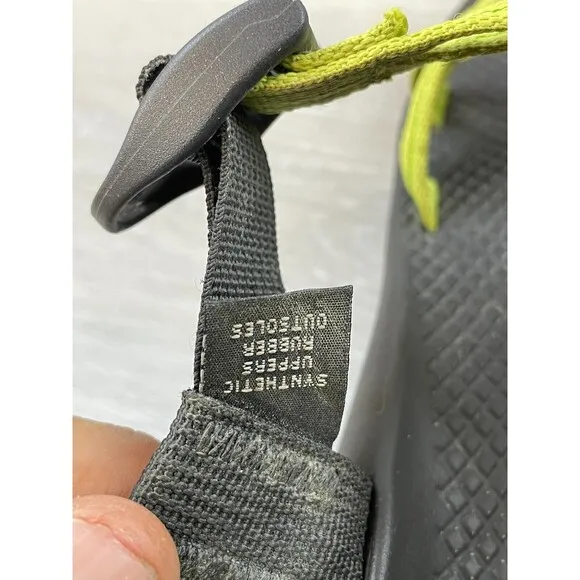 Chaco ZX/2 Classic Women's 10M Black Synthetic Slip On Strappy Slingback Sandal