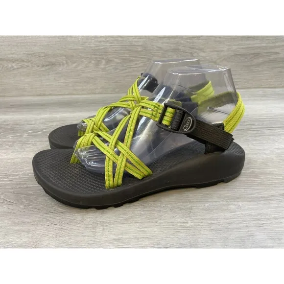 Chaco ZX/2 Classic Women's 10M Black Synthetic Slip On Strappy Slingback Sandal