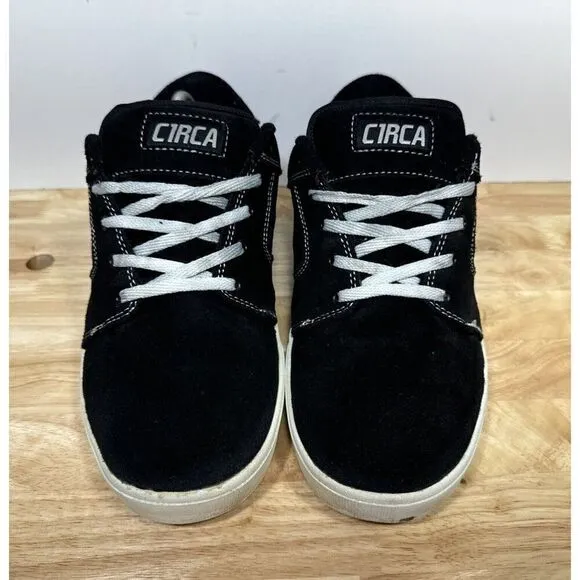 Circa Talon Black White Skateboard Skate Shoes Men’s Size 11 Sneakers