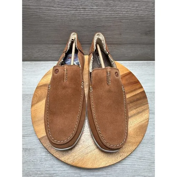 Clarks Gorwin Step Cola Suede Leather Men Shoes Size 11