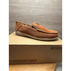 Clarks Gorwin Step Cola Suede Leather Men Shoes Size 11