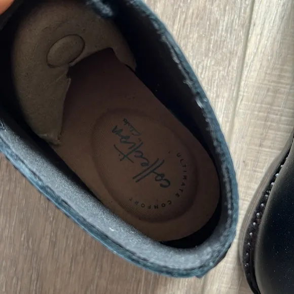 Clarks leather boots