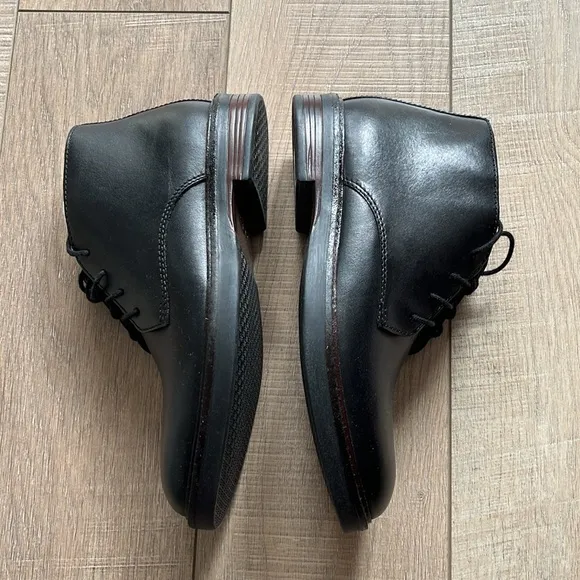 Clarks leather boots