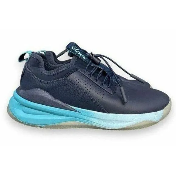 Clove Shoes Healthcare Nursing Sneakers Women Sz 10.5 Men 9 EU 42.5 Aqua Blue