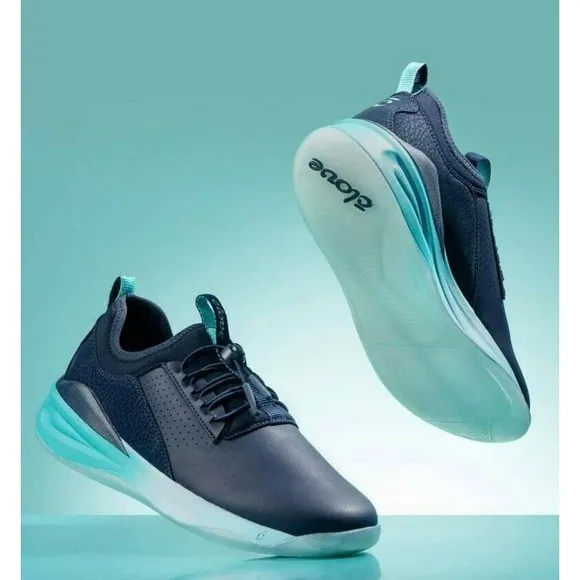 Clove Shoes Healthcare Nursing Sneakers Women Sz 10.5 Men 9 EU 42.5 Aqua Blue