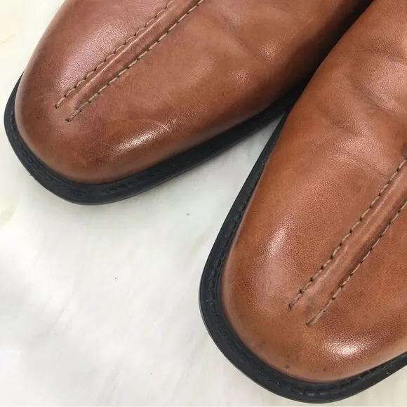Cole Haan Brown Leather Oxford Lace Up Dress Shoes