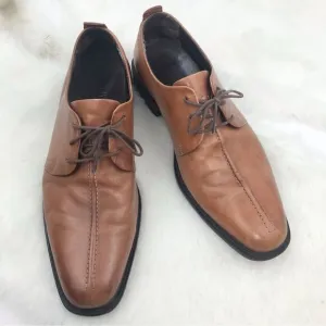 Cole Haan Brown Leather Oxford Lace Up Dress Shoes