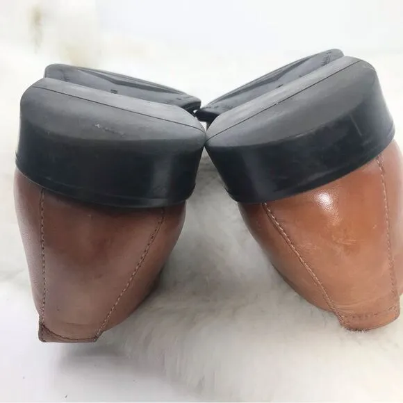 Cole Haan Brown Leather Oxford Lace Up Dress Shoes