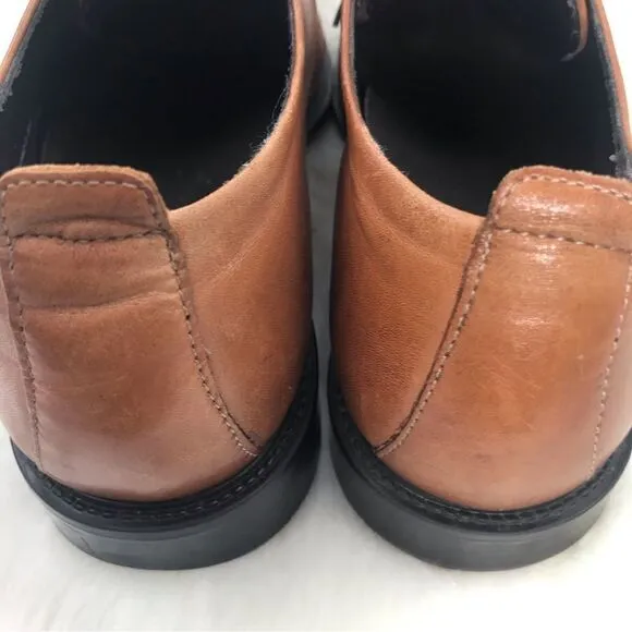 Cole Haan Brown Leather Oxford Lace Up Dress Shoes