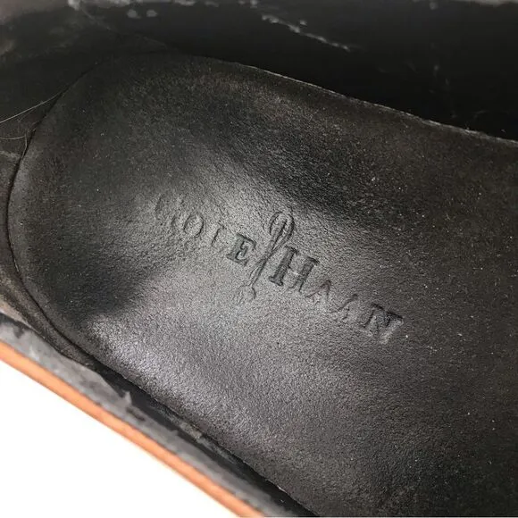Cole Haan Brown Leather Oxford Lace Up Dress Shoes