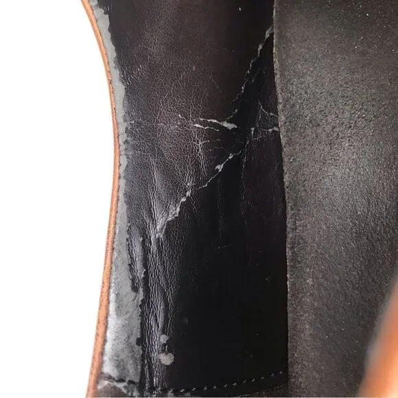 Cole Haan Brown Leather Oxford Lace Up Dress Shoes