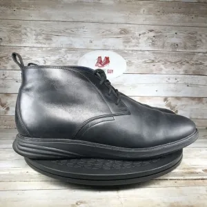 Cole Haan Grand Series Men Size 12W Chukka Leather Black Boots