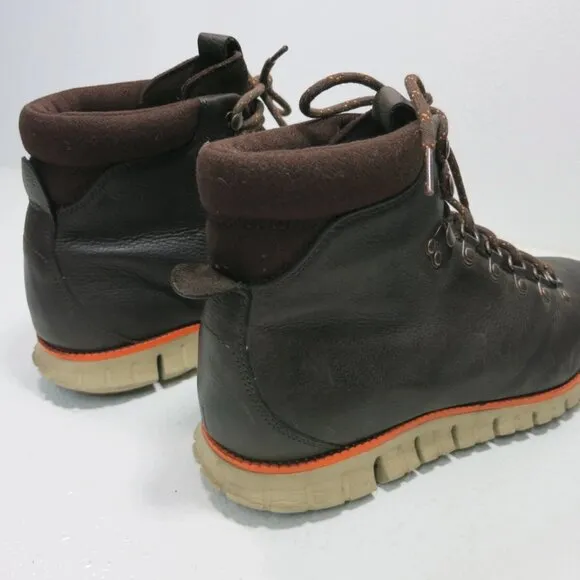 Cole Haan Men's Grand Os. Chukka Boots Nubuck Black C25585 Casual Men Shoes 12 M