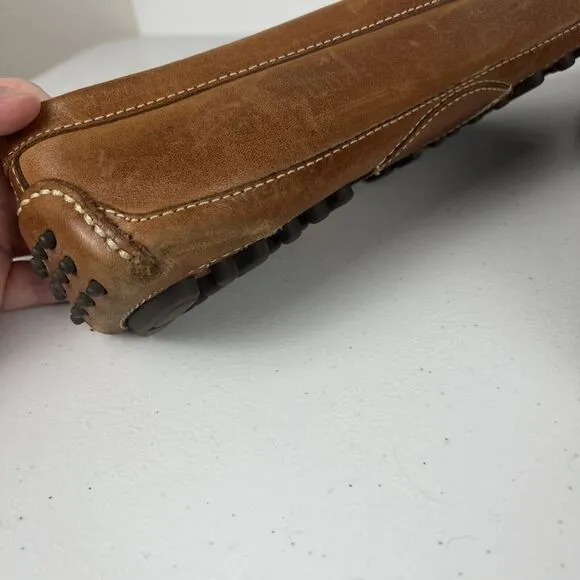 Cole Haan Mens Grant Canoe Penny Loafer‎ C12132 Brown Leather Size 13 M