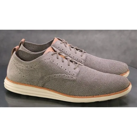 Cole Haan Original Grand Stitchlite $160 Men's Oxfords Casual Shoes Size 13 Gray