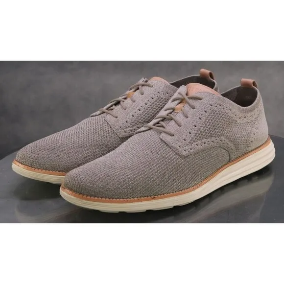 Cole Haan Original Grand Stitchlite $160 Men's Oxfords Casual Shoes Size 13 Gray