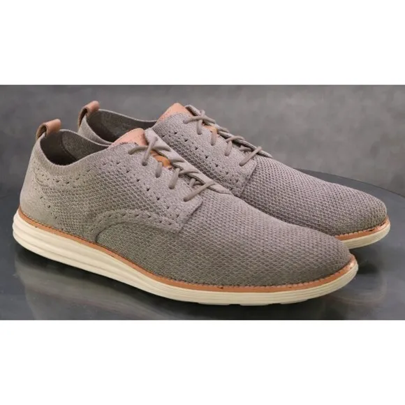 Cole Haan Original Grand Stitchlite $160 Men's Oxfords Casual Shoes Size 13 Gray