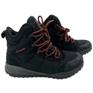 Columbia Black Round Toe Lace Up Boots | Men Size 8