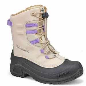 COLUMBIA Bugaboot Celsius good condition color cream whith purple