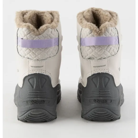 COLUMBIA Bugaboot Celsius good condition color cream whith purple