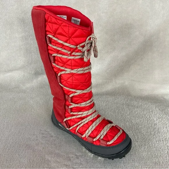 Columbia Loveland Girl Kids Snow Boots Size 1 Waterproof Insulated Knee High NEW