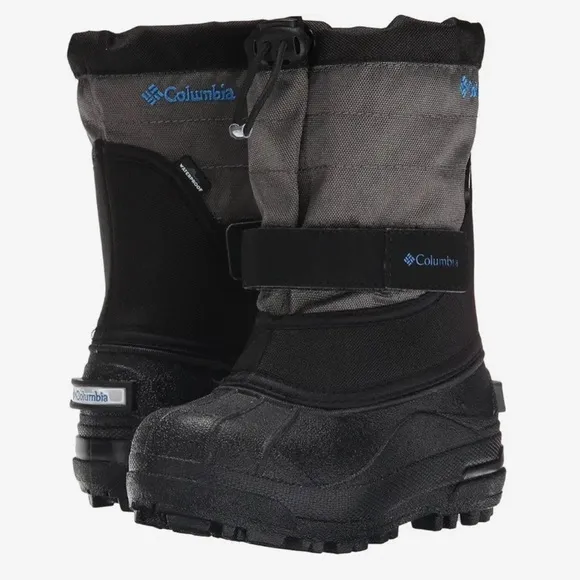 Columbia Powderbug Snow Boots Size 6 Big Kid NEW