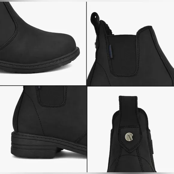 Comfy Moda Women's Waterproof Chelsea Winter Boots Legend Wool Lining Sz 10 $150