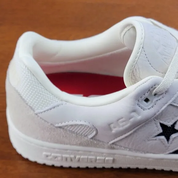 Converse Alexis Sablone AS-1 Pro Ox Skater Shoes A08206C Egret/Navy/Red Sze 11.5