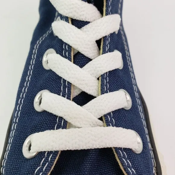 Converse Chuck Taylor All Star HI Womens Sz 6 Mens Sz 4 Navy Blue Sneaker Shoes