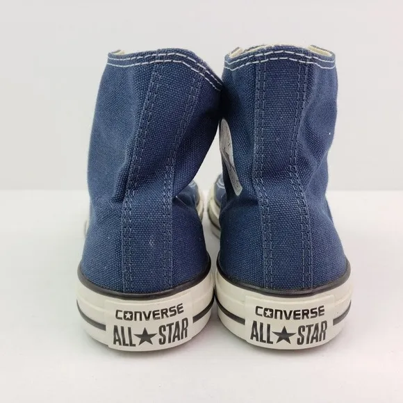 Converse Chuck Taylor All Star HI Womens Sz 6 Mens Sz 4 Navy Blue Sneaker Shoes